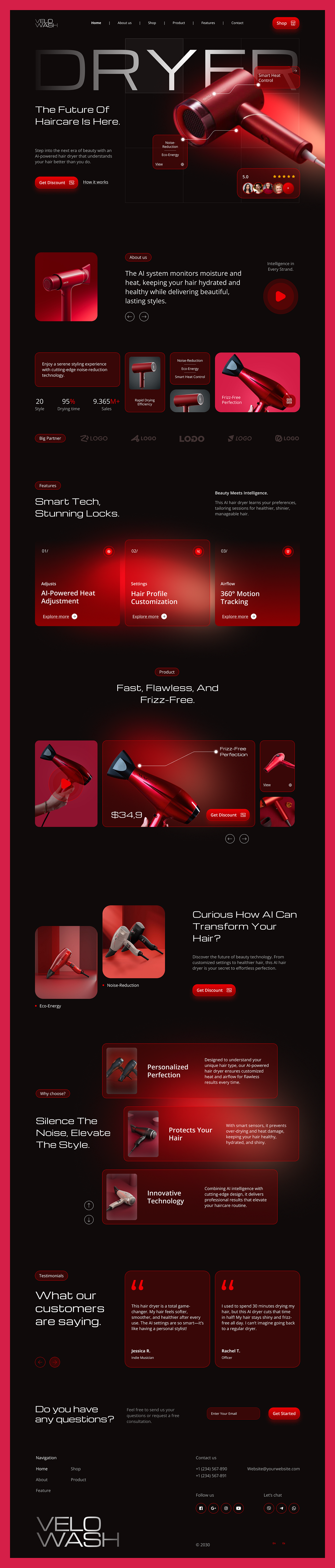 NovaDry — Minimalist E-Commerce Website for a Premium Product UX Image 6