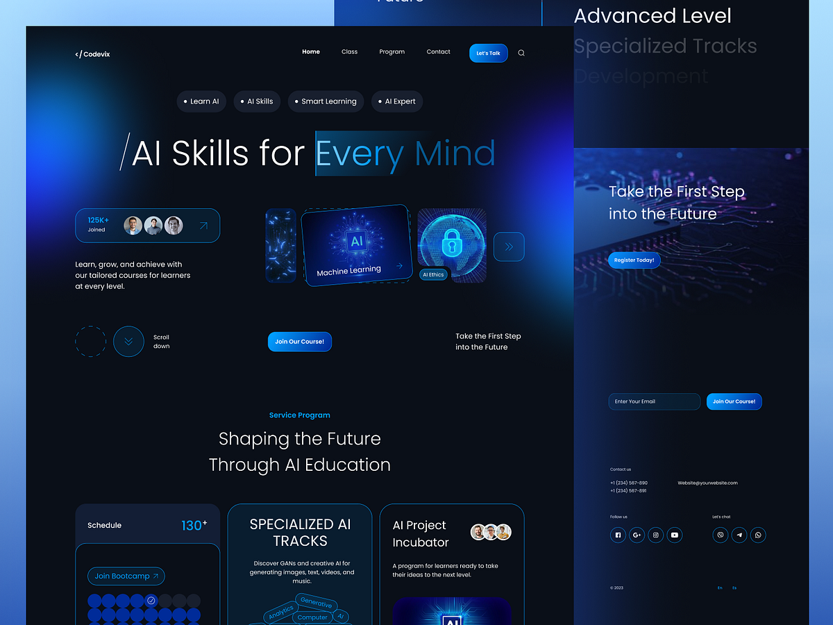 Codevix — AI-Powered E-Course Platform with Smart Learning