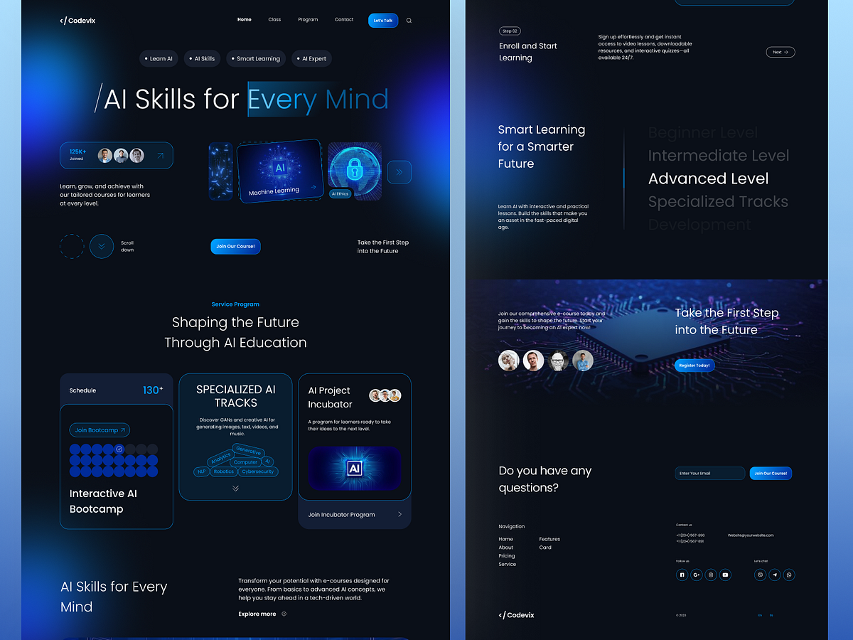 Codevix — AI-Powered E-Course Platform with Smart Learning Image 2