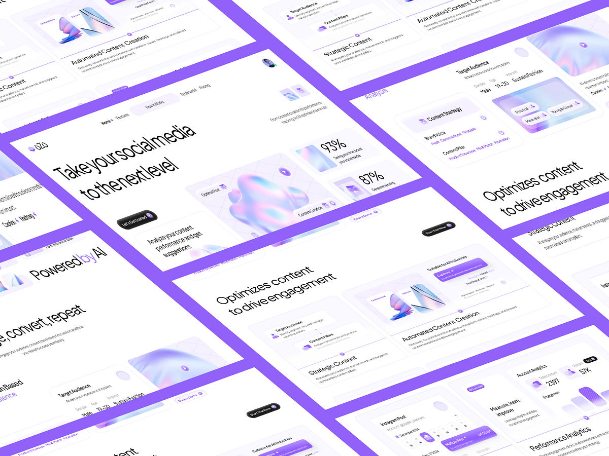oZo — AI-Powered Digital Marketing & Social Media Management Image 3