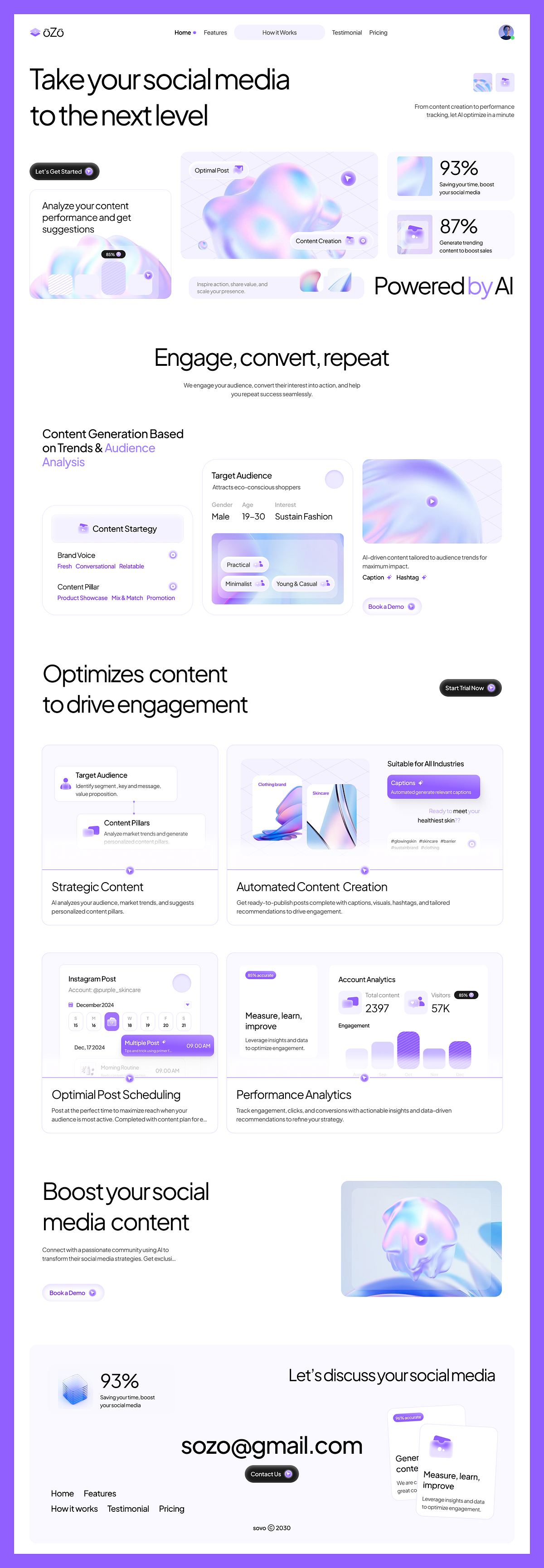 oZo — AI-Powered Digital Marketing & Social Media Management Image 4