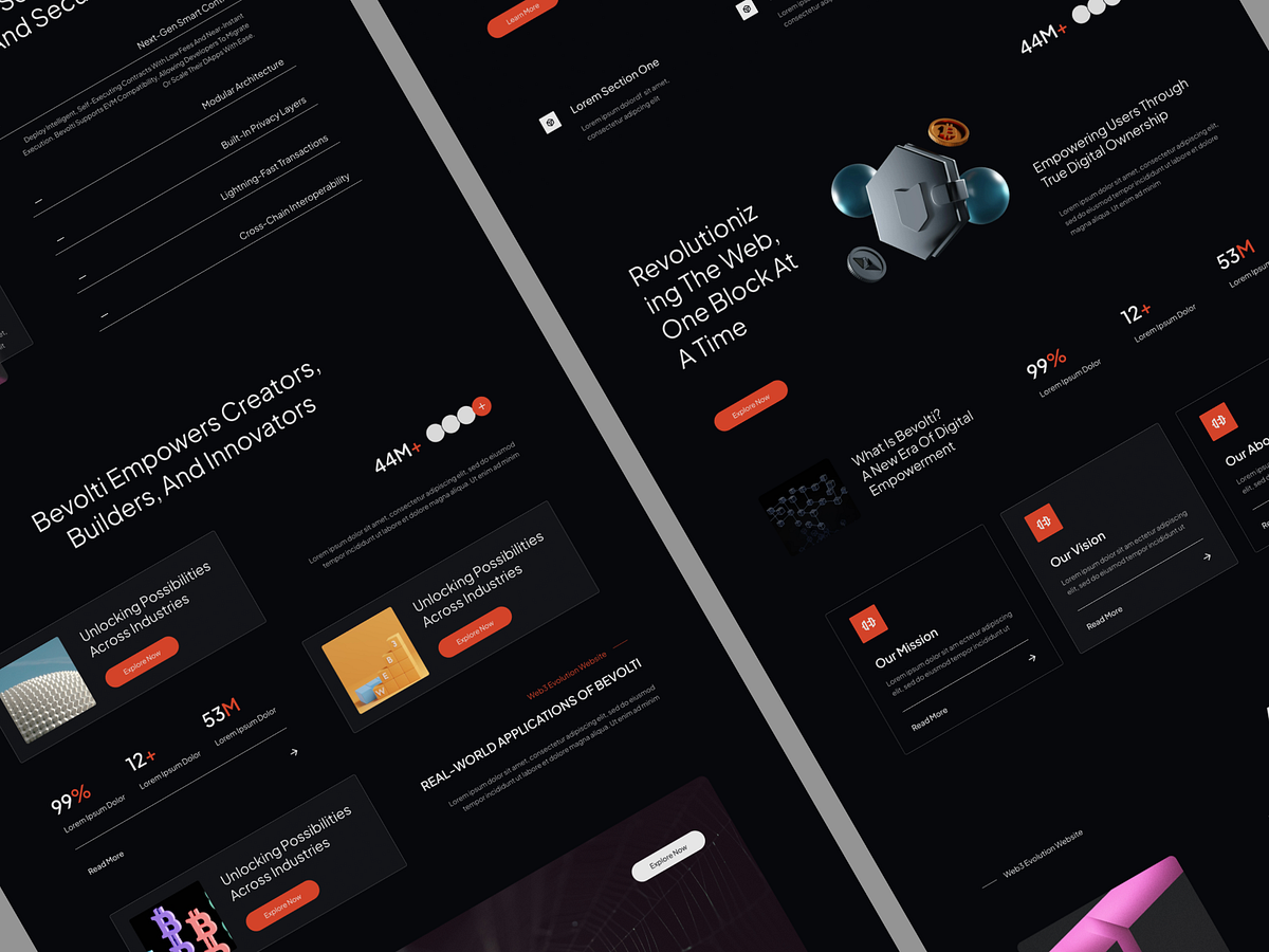 🌐 Cryzora — Web3 Landing Page Image 1