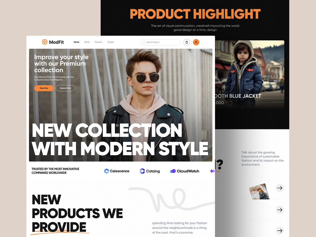 👗 ModFit —Premium Fashion Retail Platform Image 0