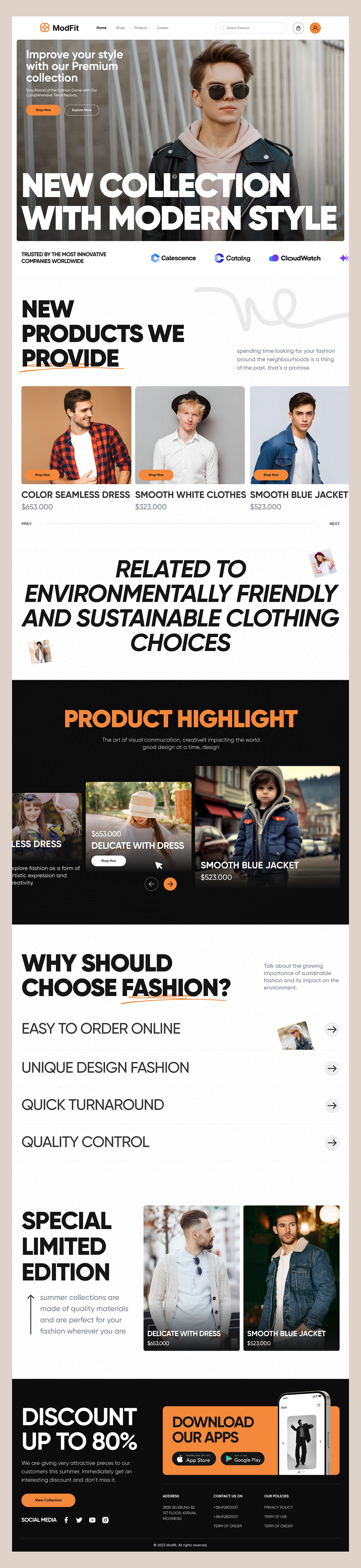 👗 ModFit —Premium Fashion Retail Platform Image 3