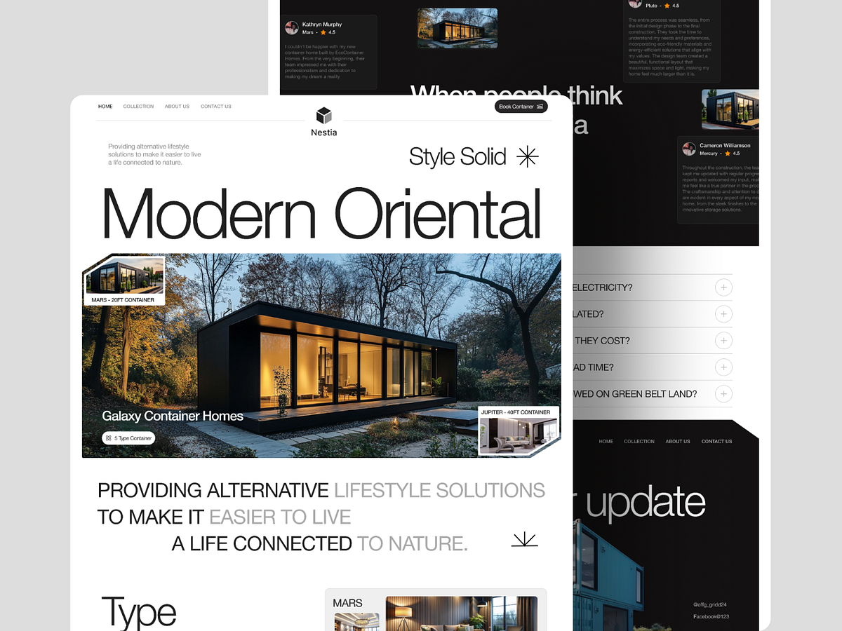 🏡 Nestia — Modern Style Real Estate Landing Page Image 0