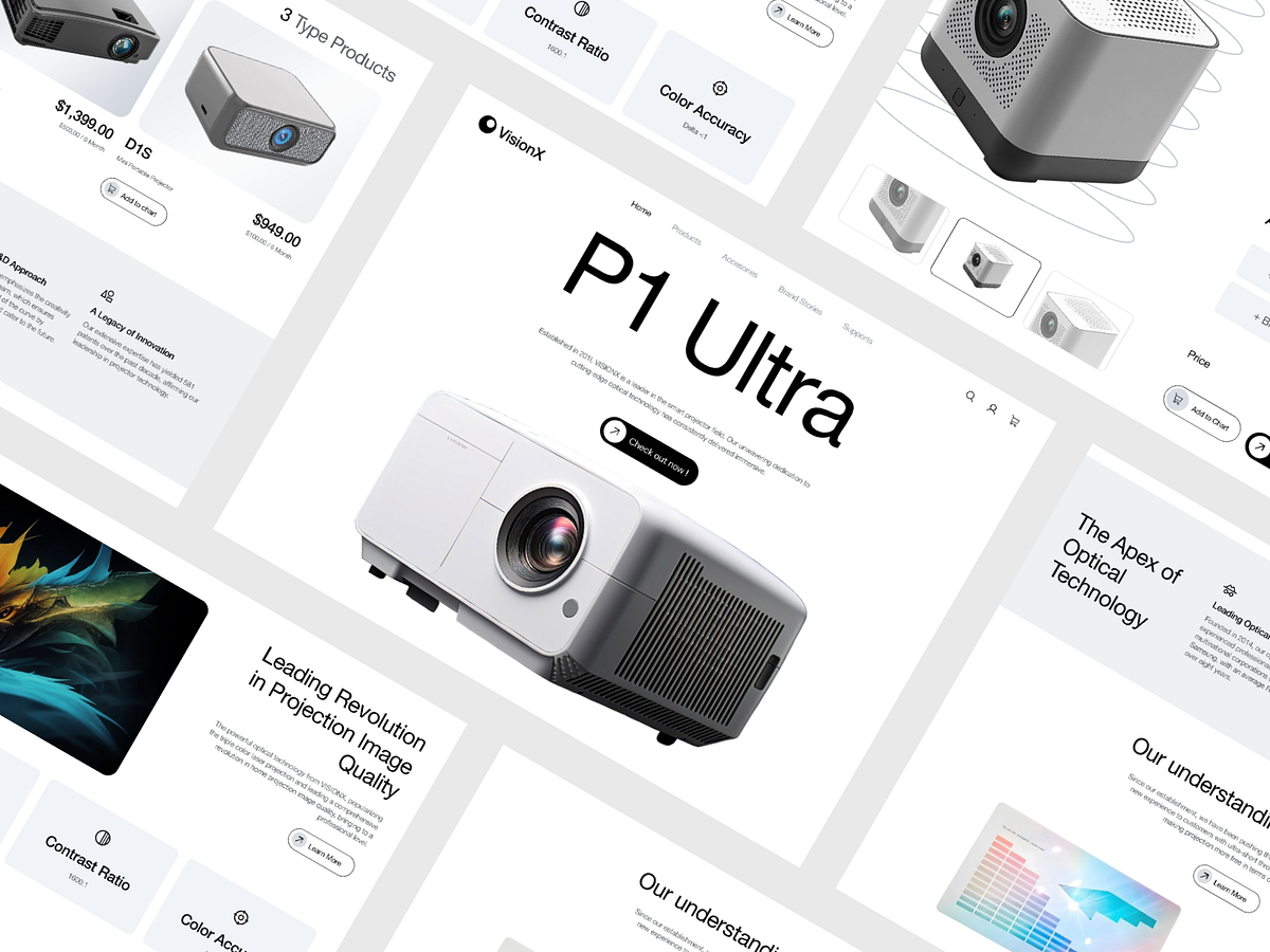 🎯 VisionX — P1 Ultra. The Apex of Optical Technology Image 0