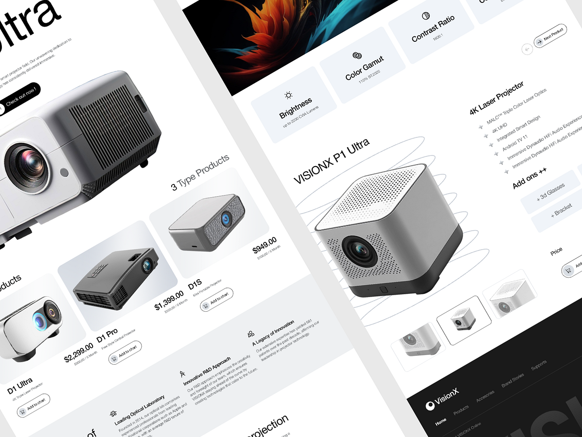 🎯 VisionX — P1 Ultra. The Apex of Optical Technology Image 2