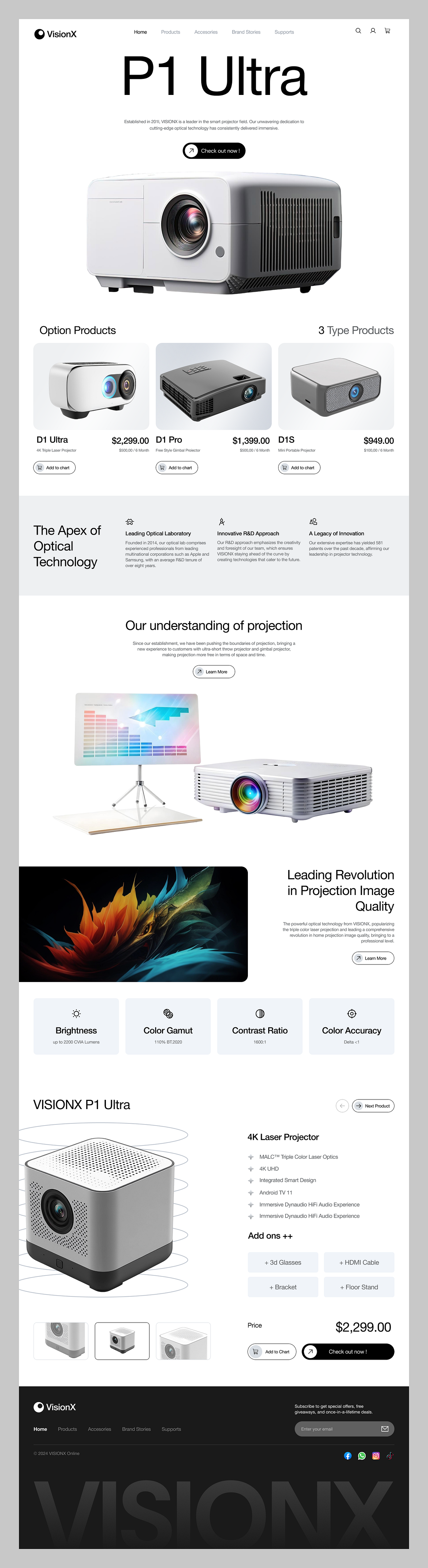 🎯 VisionX — P1 Ultra. The Apex of Optical Technology Image 3