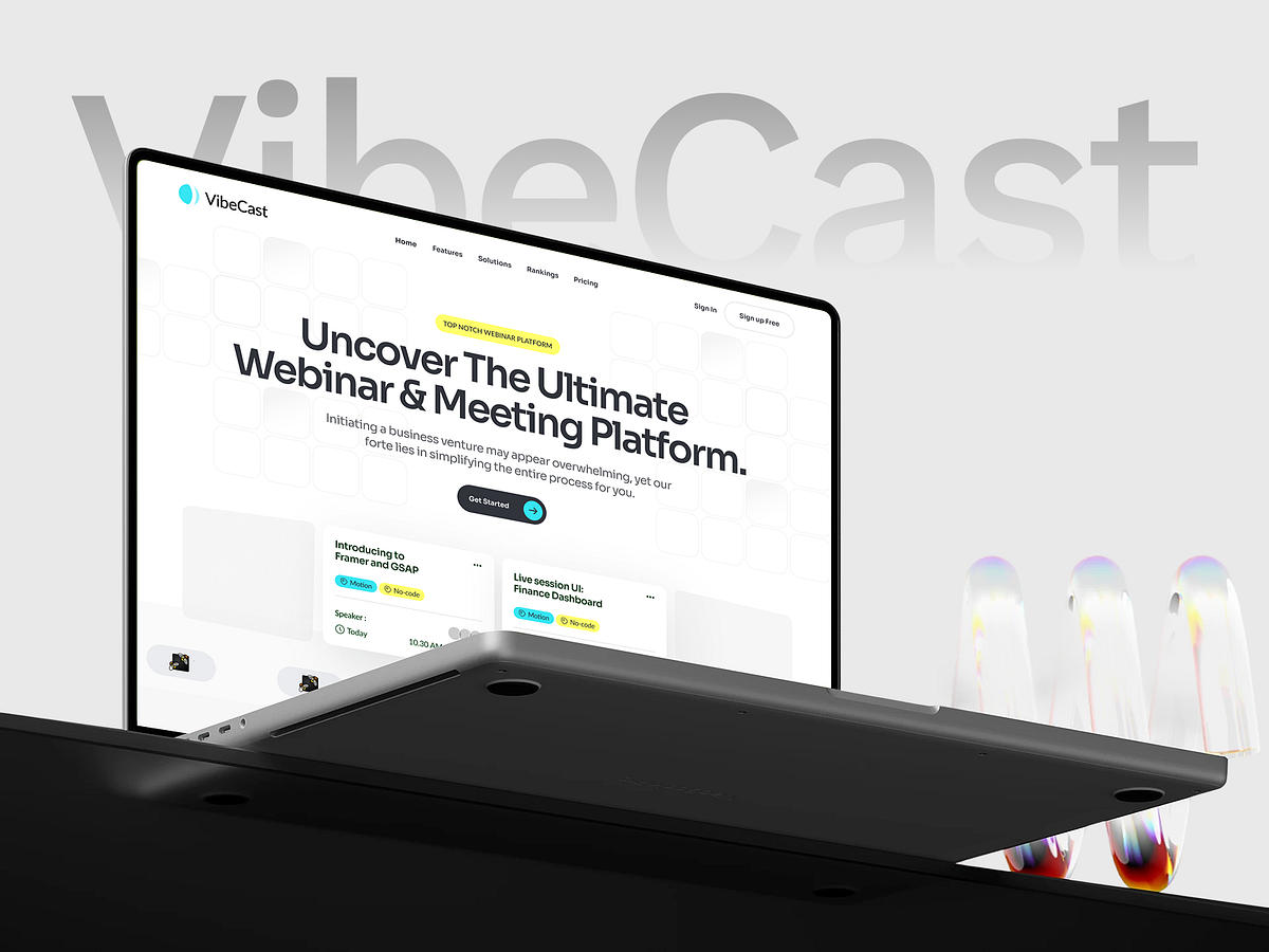 🎙️ VibeCast — Webinar & Meeting Platform