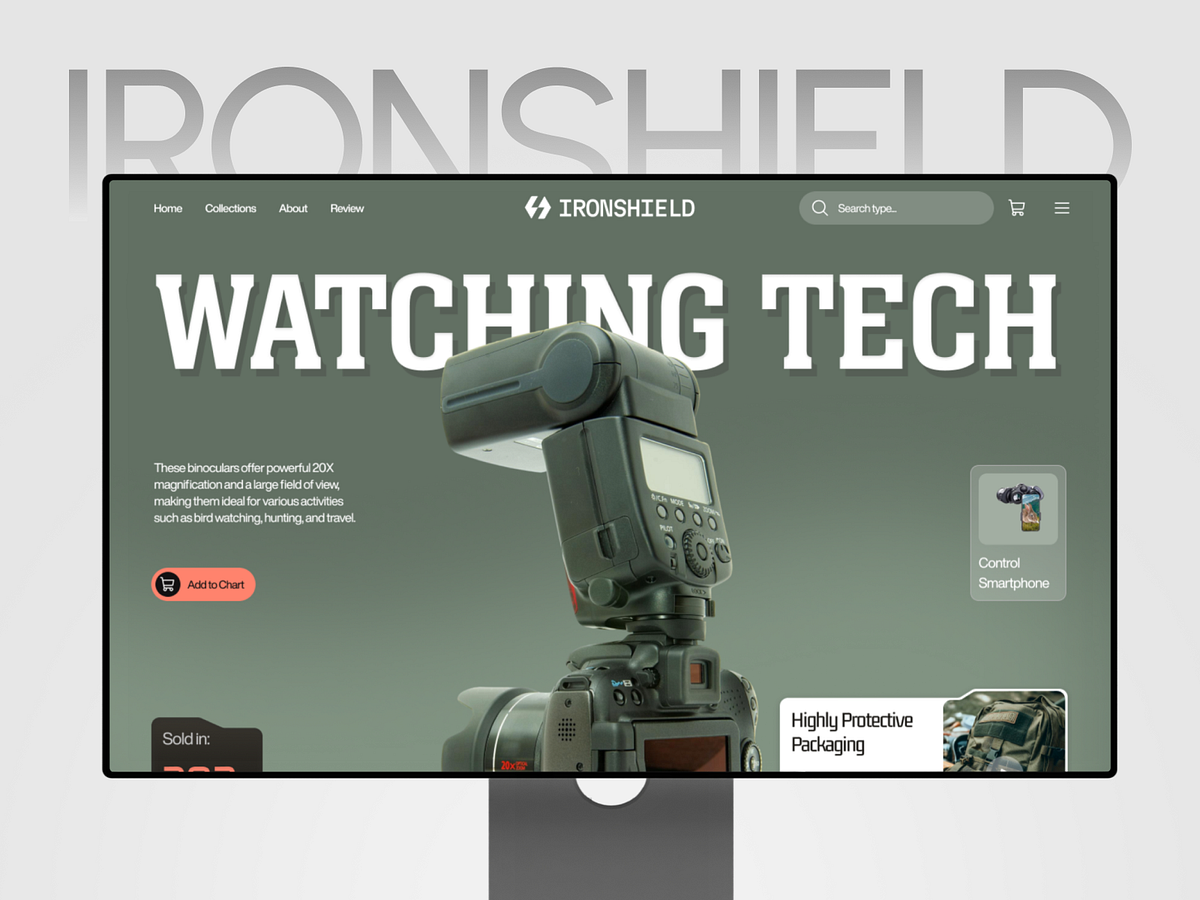 🔭 IronShield — Tech E-commerce Platform