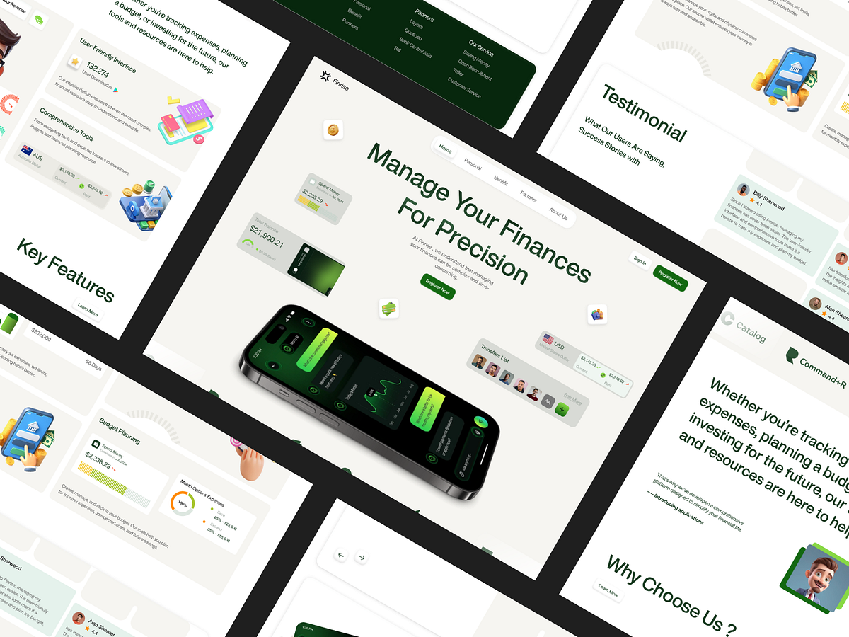 Fintrise – Finance Platform Landing Page 💰 Image 0