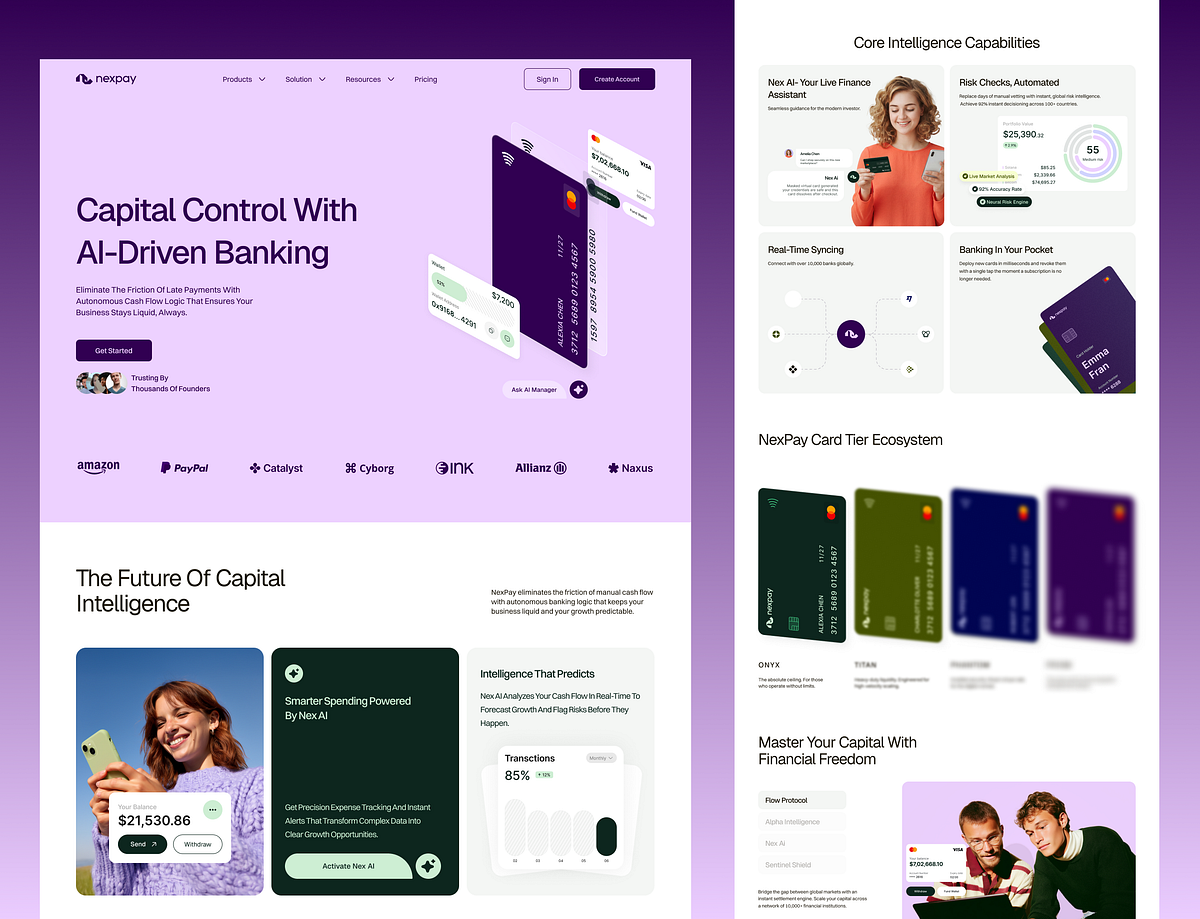 NexPay – AI-Driven Banking & Capital Control Platform 💳🤖