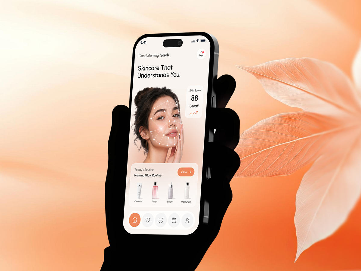 AI-Powered Skincare Tracker App UI/UX 📱✨ Image 6
