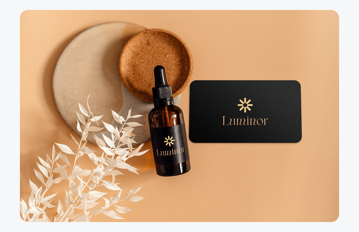 Luminor – Clean Skincare Brand Identity Design ✨🌿 Image 13