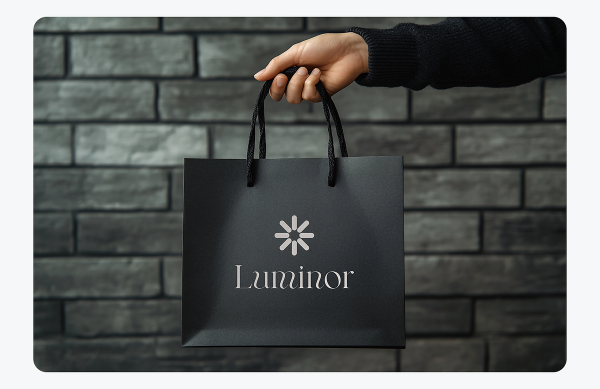 Luminor – Clean Skincare Brand Identity Design ✨🌿 Image 14