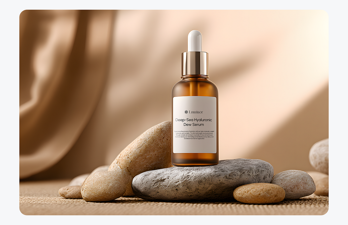 Luminor – Clean Skincare Brand Identity Design ✨🌿 Image 16