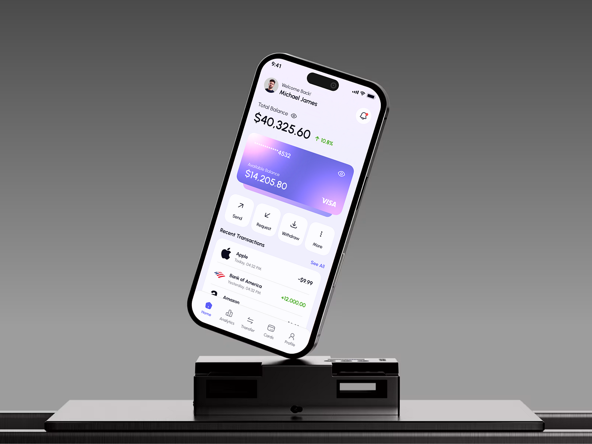 Finnova – Modern Digital Banking App UI/UX 💳📱 Image 2