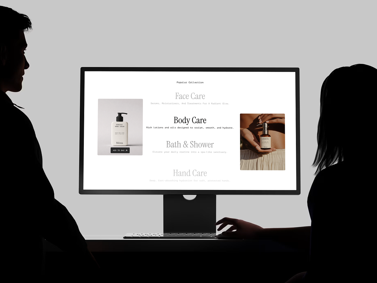 Clean Skincare & Beauty Brand Landing Page ✨🌿 Image 0