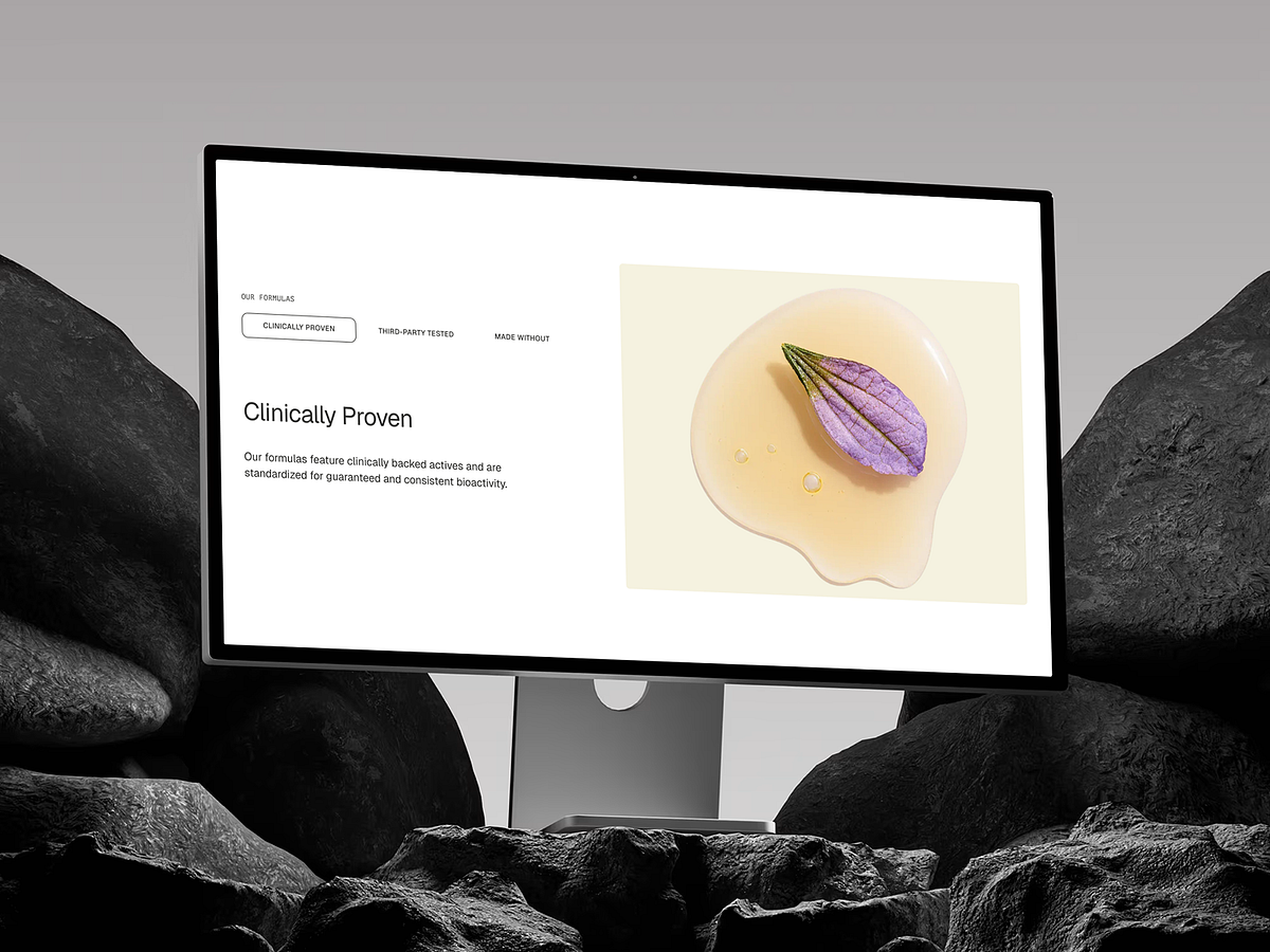 Clean Skincare & Beauty Brand Landing Page ✨🌿 Image 3