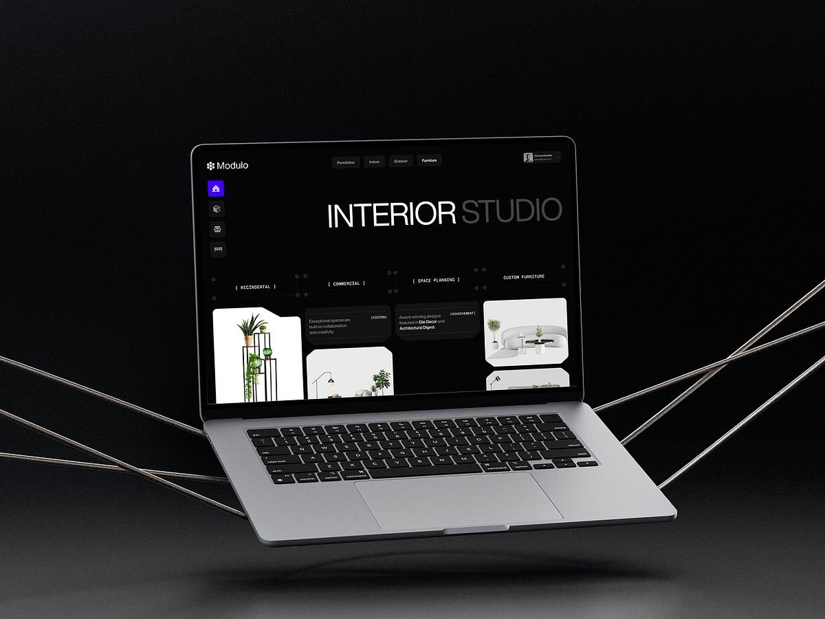 Interior Design Studio Brand Landing Page 🏠✨ Image 3