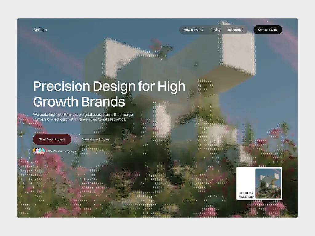 Aetherix 2.0: Free Portfolio Website Template by Ikbal H. — Framer Marketplace