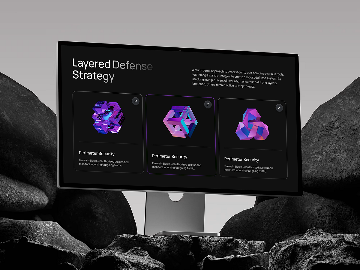 Sphere – Cybersecurity Landing Page Design 🛡️🌐 Image 1