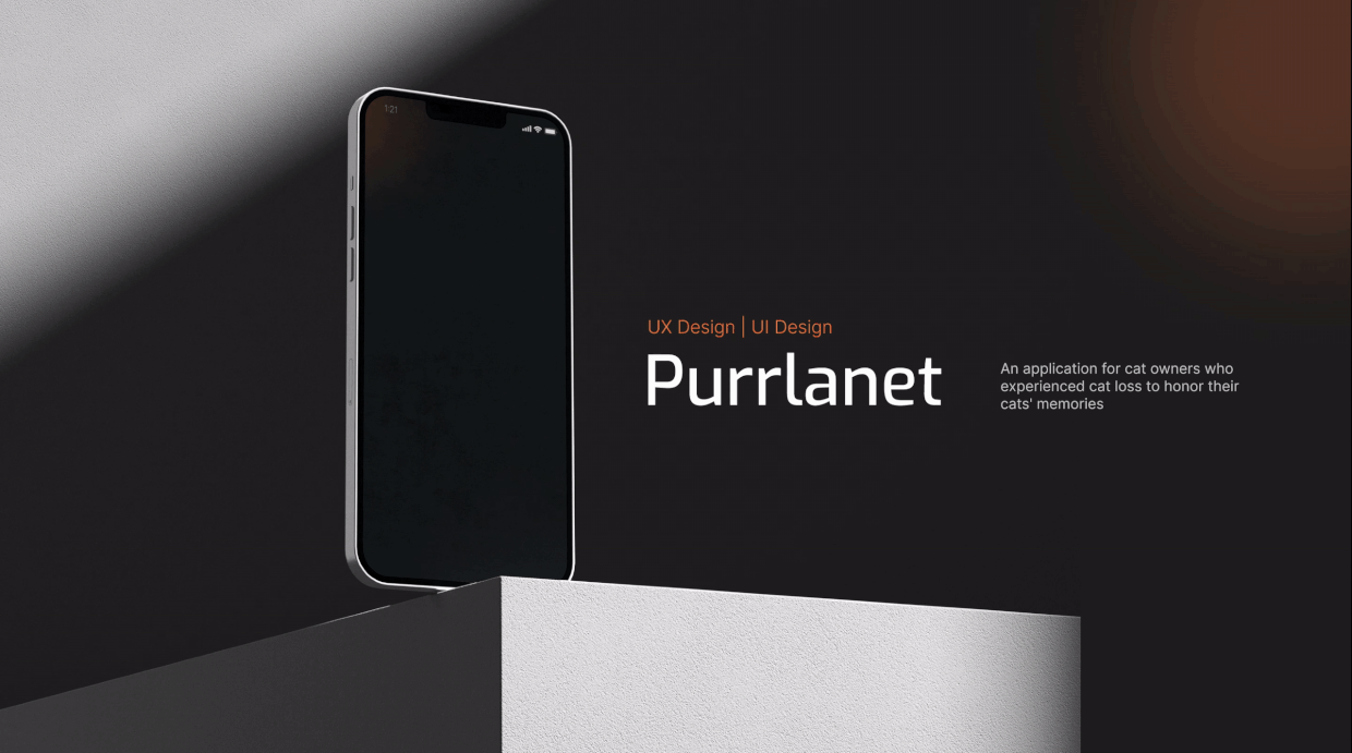 Purrlanet- Cat Loss App Design Image 0