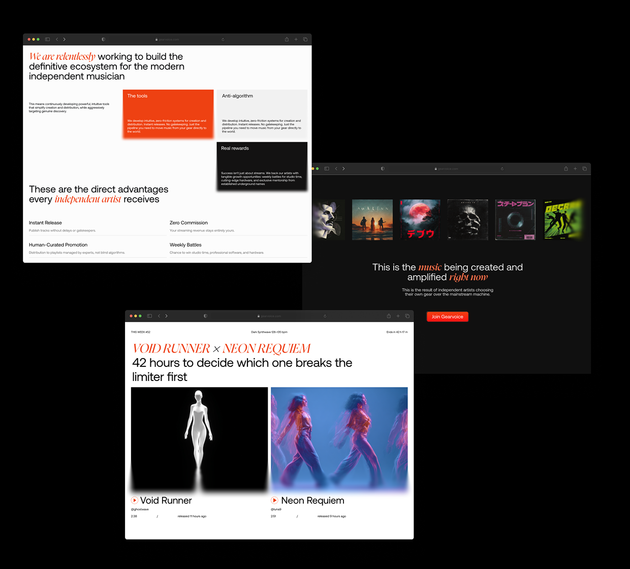 Gearvoice — Concept Design Image 4