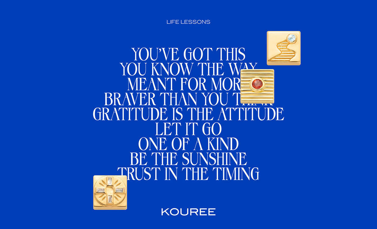 KOUREE Jewelry Brand Identity Image 5