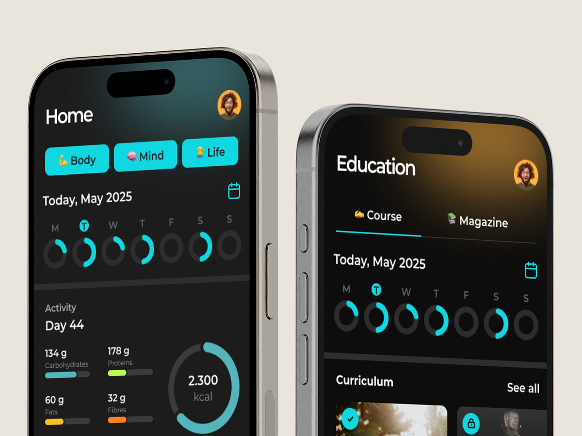 Personal Body Plan || Gym App || UI UX Image 0