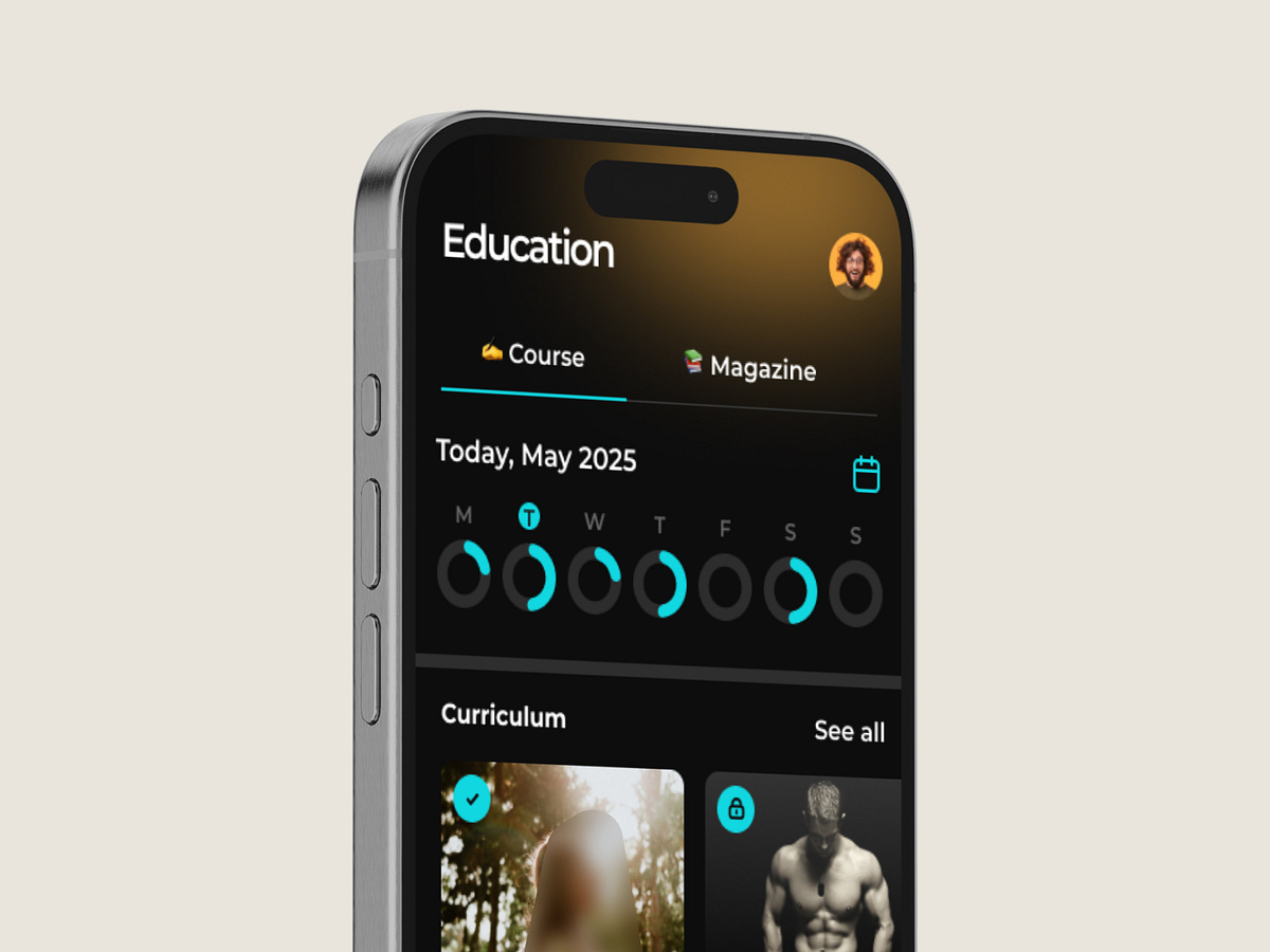 Personal Body Plan || Gym App || UI UX Image 1