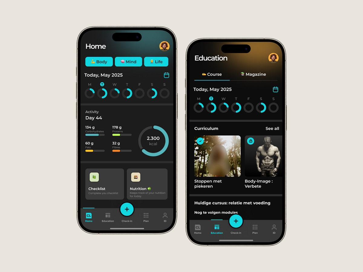 Personal Body Plan || Gym App || UI UX Image 2