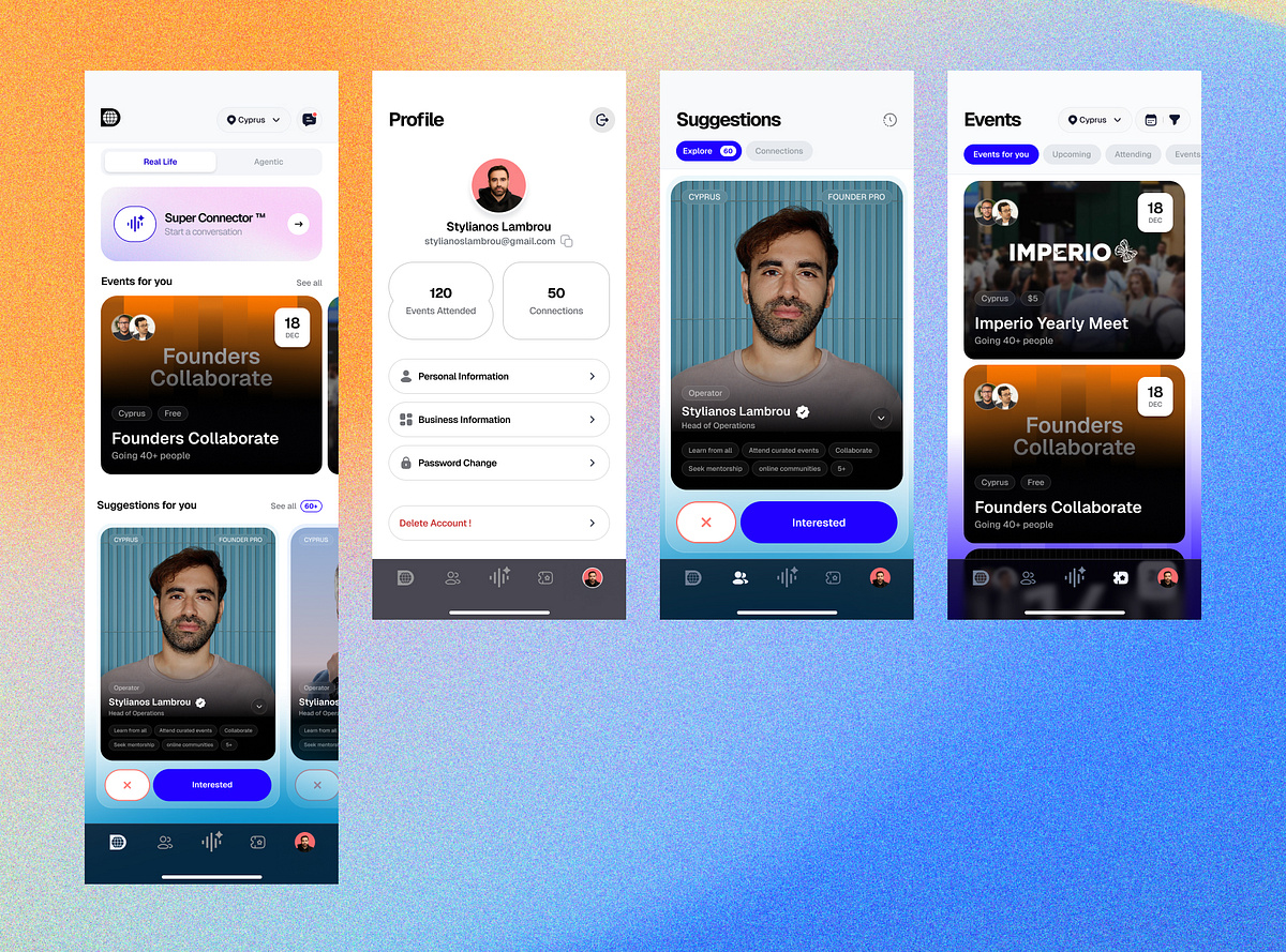 Event | Management UI UX Revmp Image 0