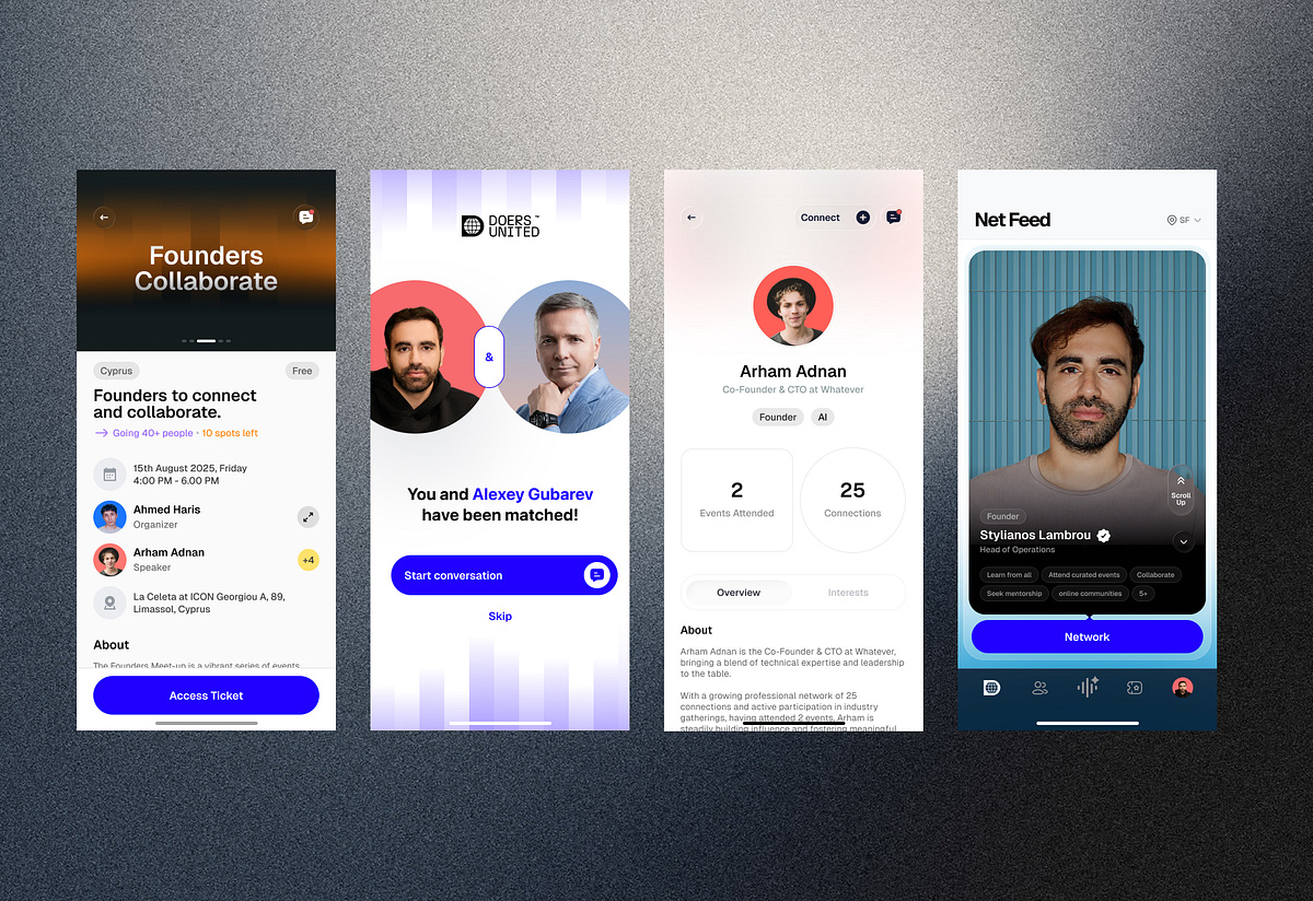 Event | Management UI UX Revmp Image 2