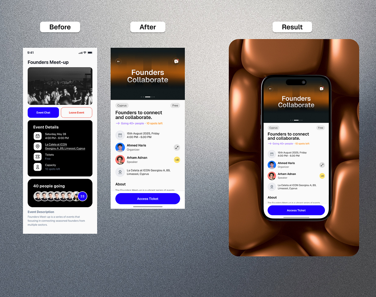 Event | Management UI UX Revmp Image 7