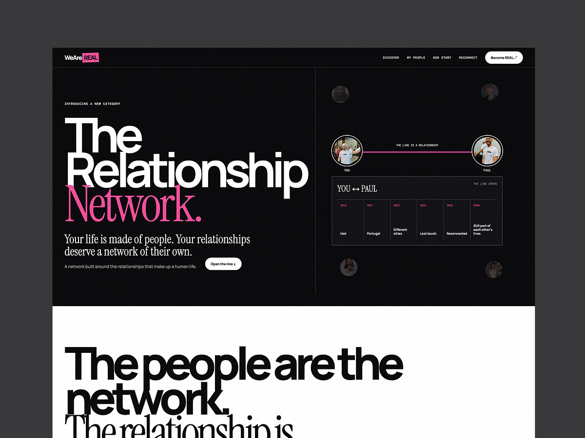 We Are Real | Website Design
