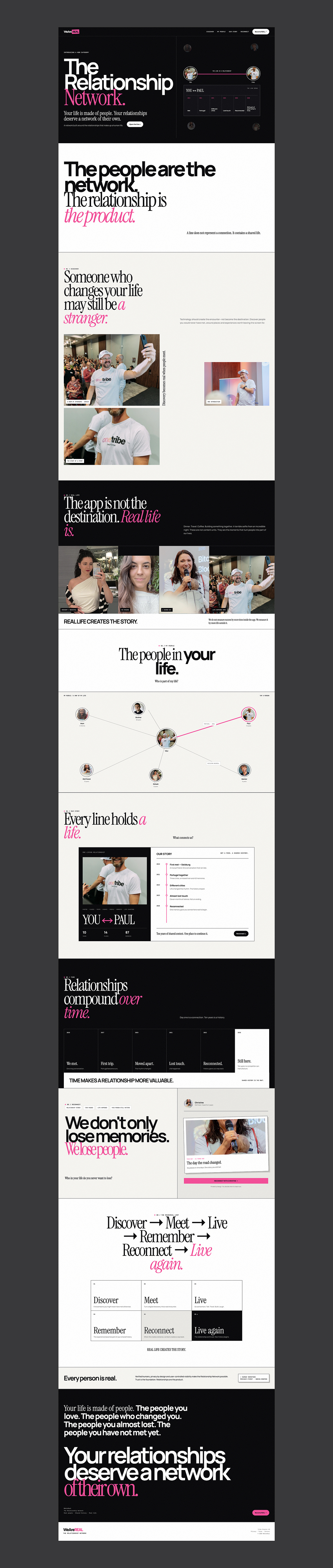 We Are Real | Website Design Image 0