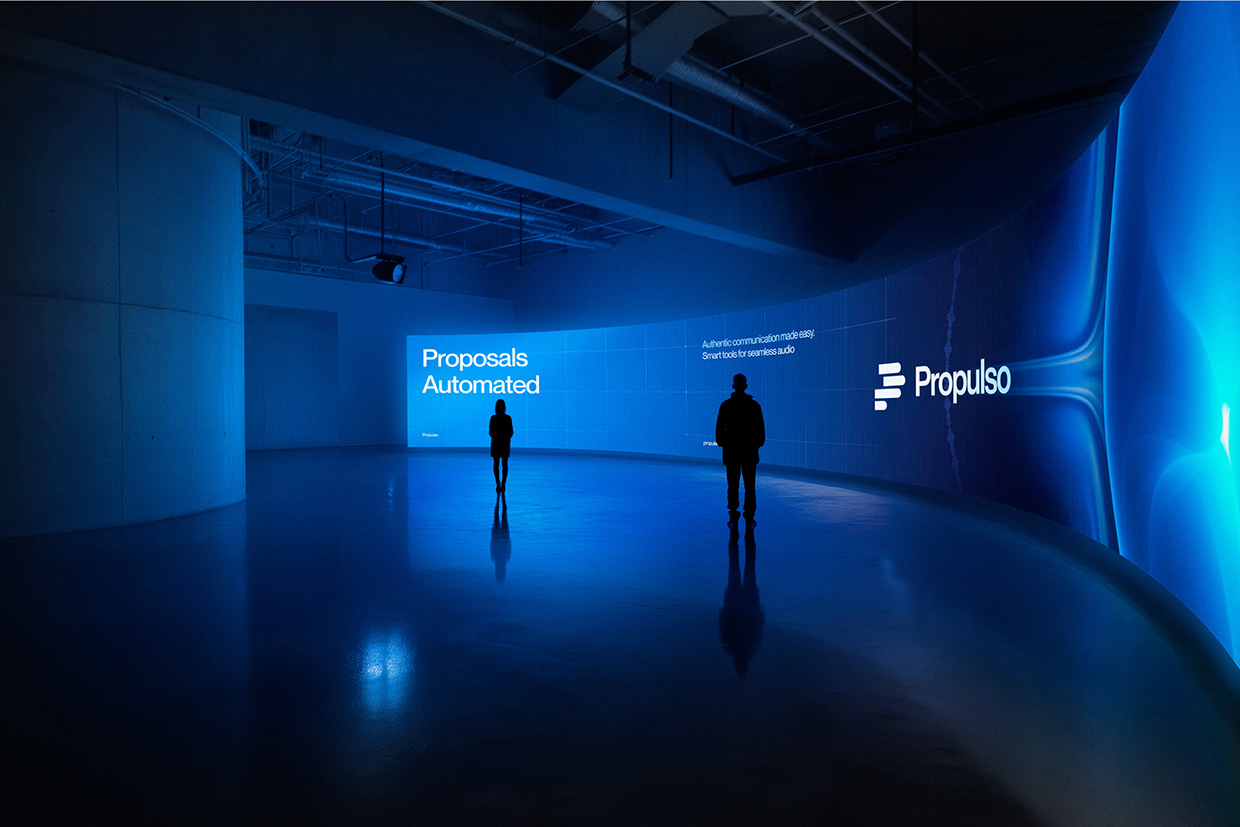 Propulso | SaaS AI Voice UI UX Design Image 5