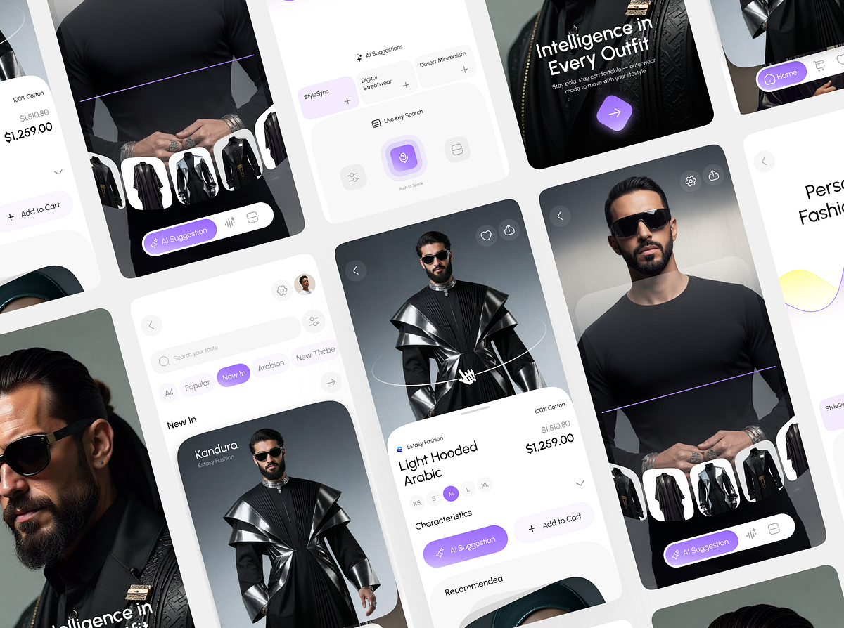 AI Ecommerce App Design Image 1