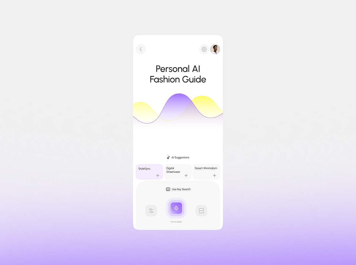 AI Ecommerce App Design Image 2