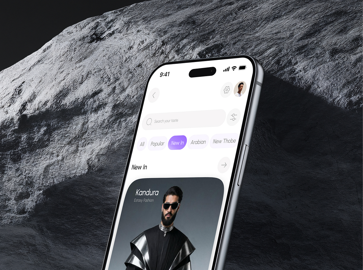 AI Ecommerce App Design Image 3