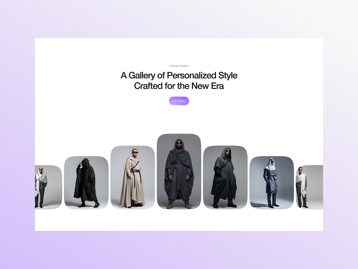 AI Fashion Ecommerce Website Design Image 4