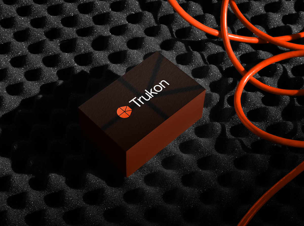 Visual Identity with Bento Grid for Logistics Brand Image 1