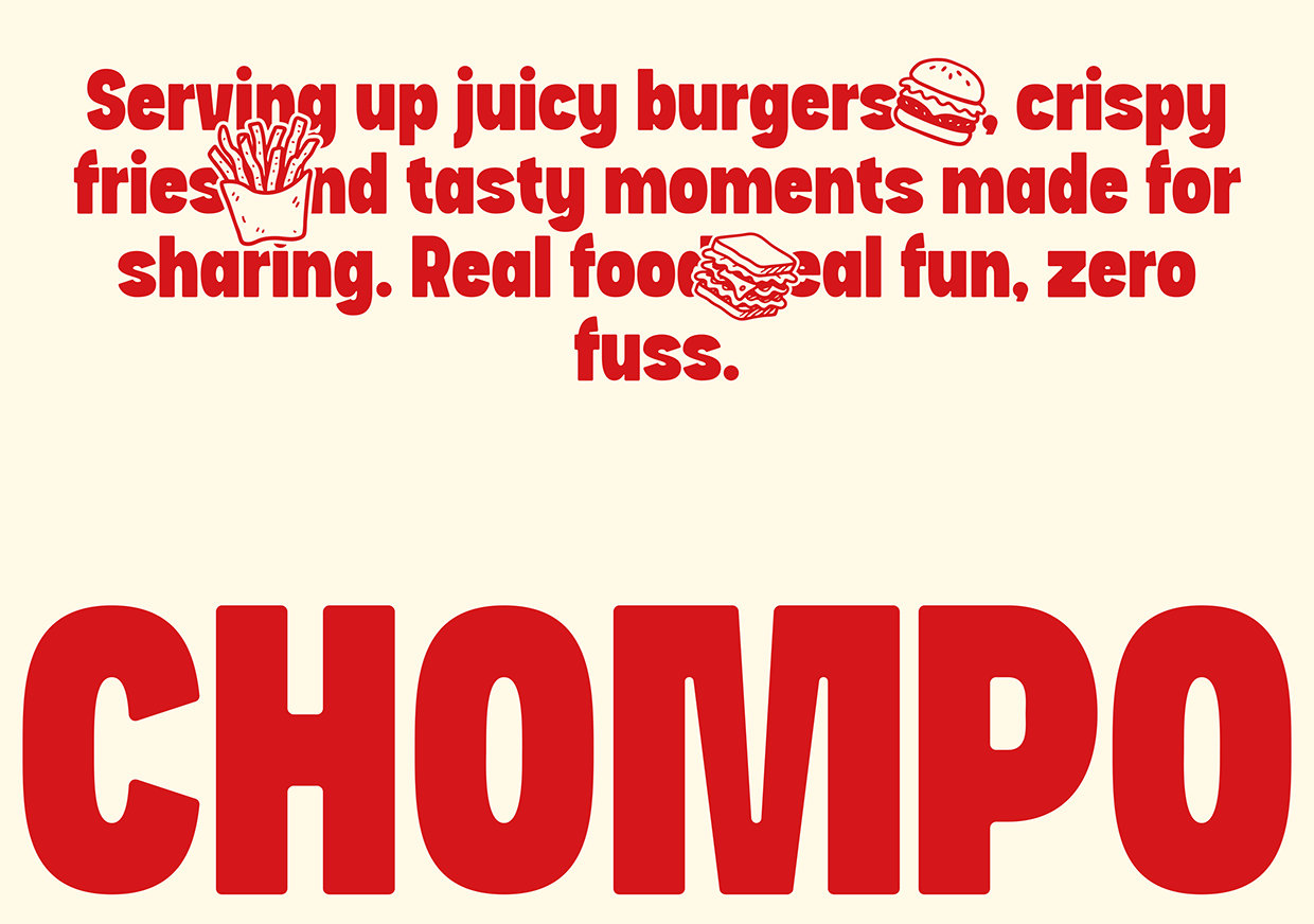 Chompo - Restaurant Visual Identity & Business Solution Image 12