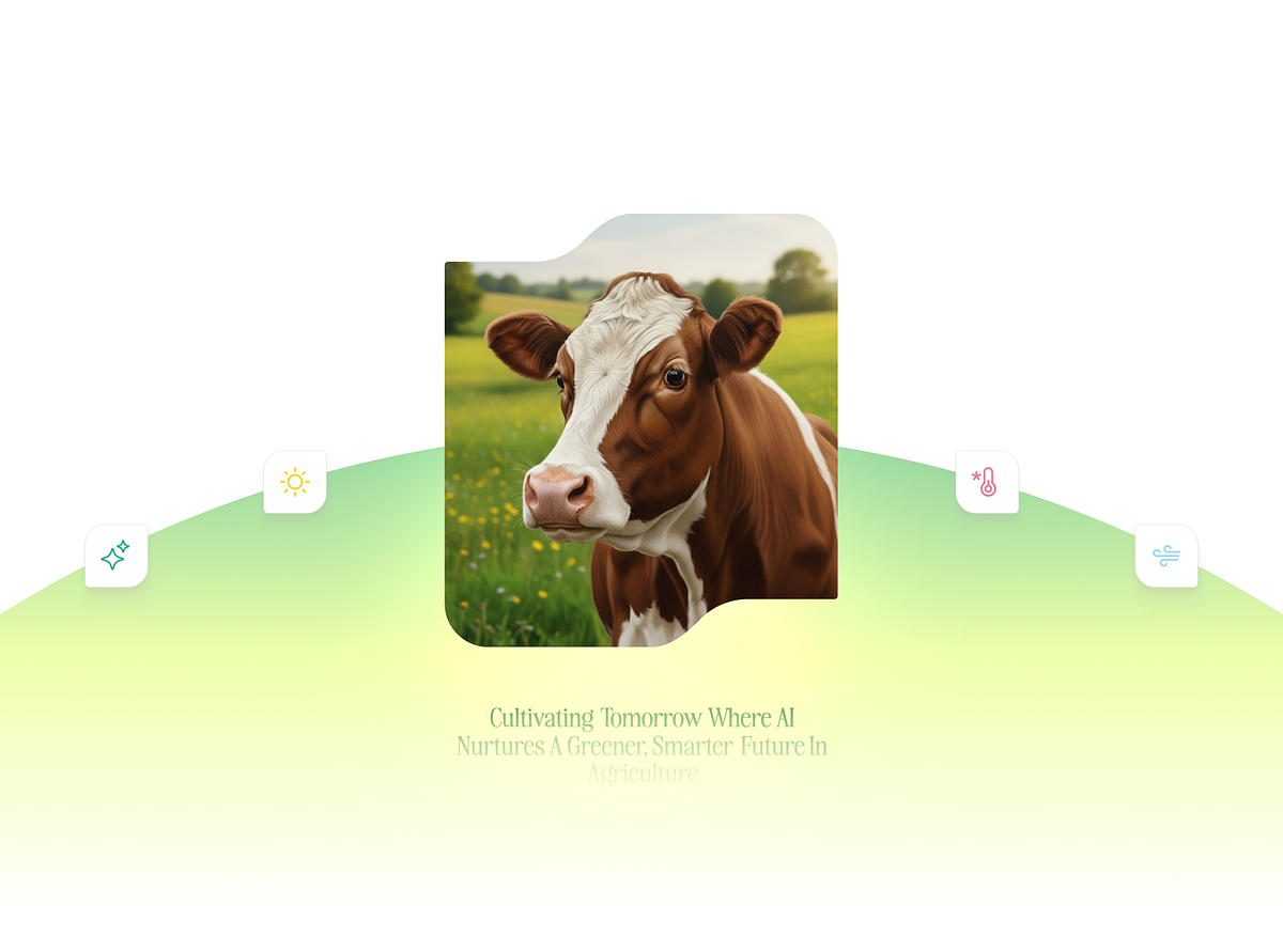 AI Agriculture Brand Identity Design with Bento Grid Image 1