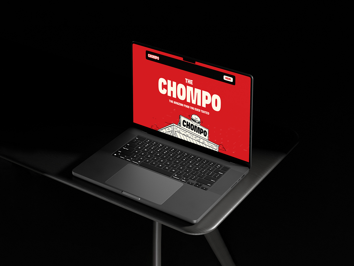 Restaurant and Food Delivery Website Desig for Fast Food Brand