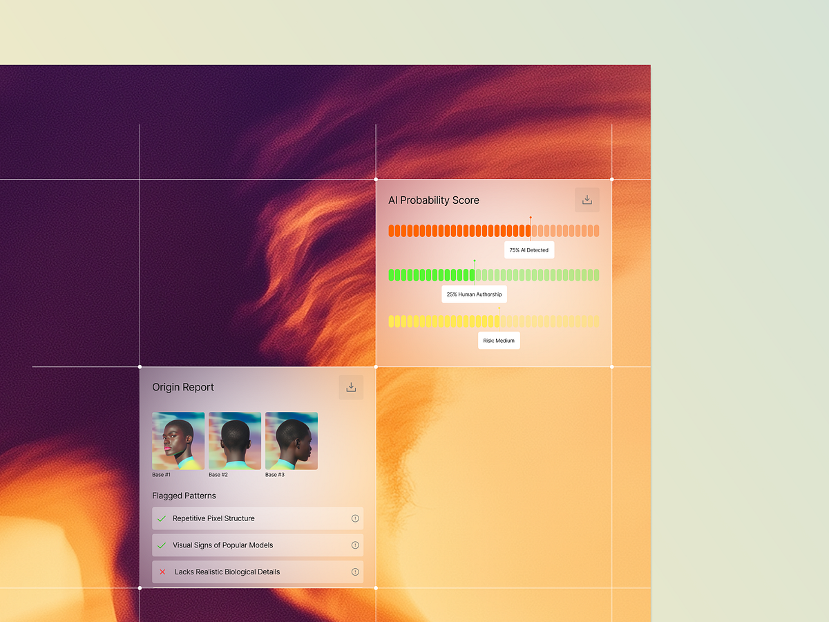 DeepSift - AI Content Detection Website Design Image 0