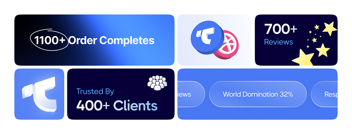 UI UX Design and Product Design Monthly Recap Motion Graphic Image 0
