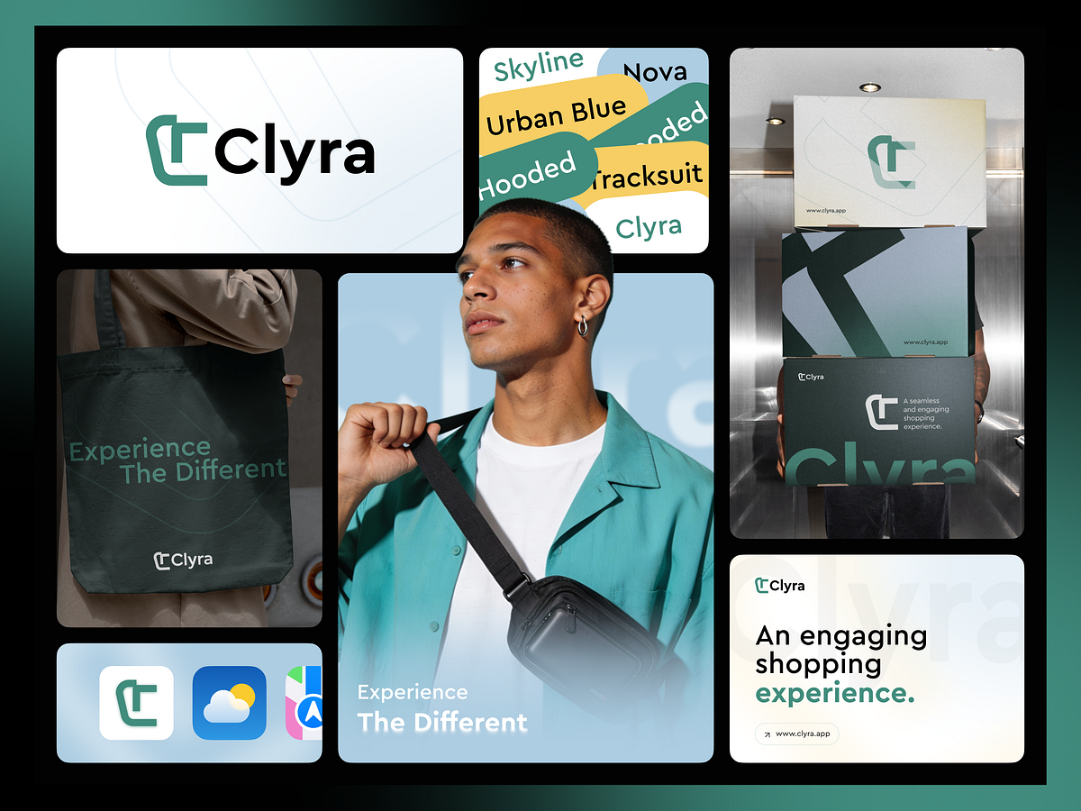 Fashion eCommerce Bento Branding and Visual Identity Design