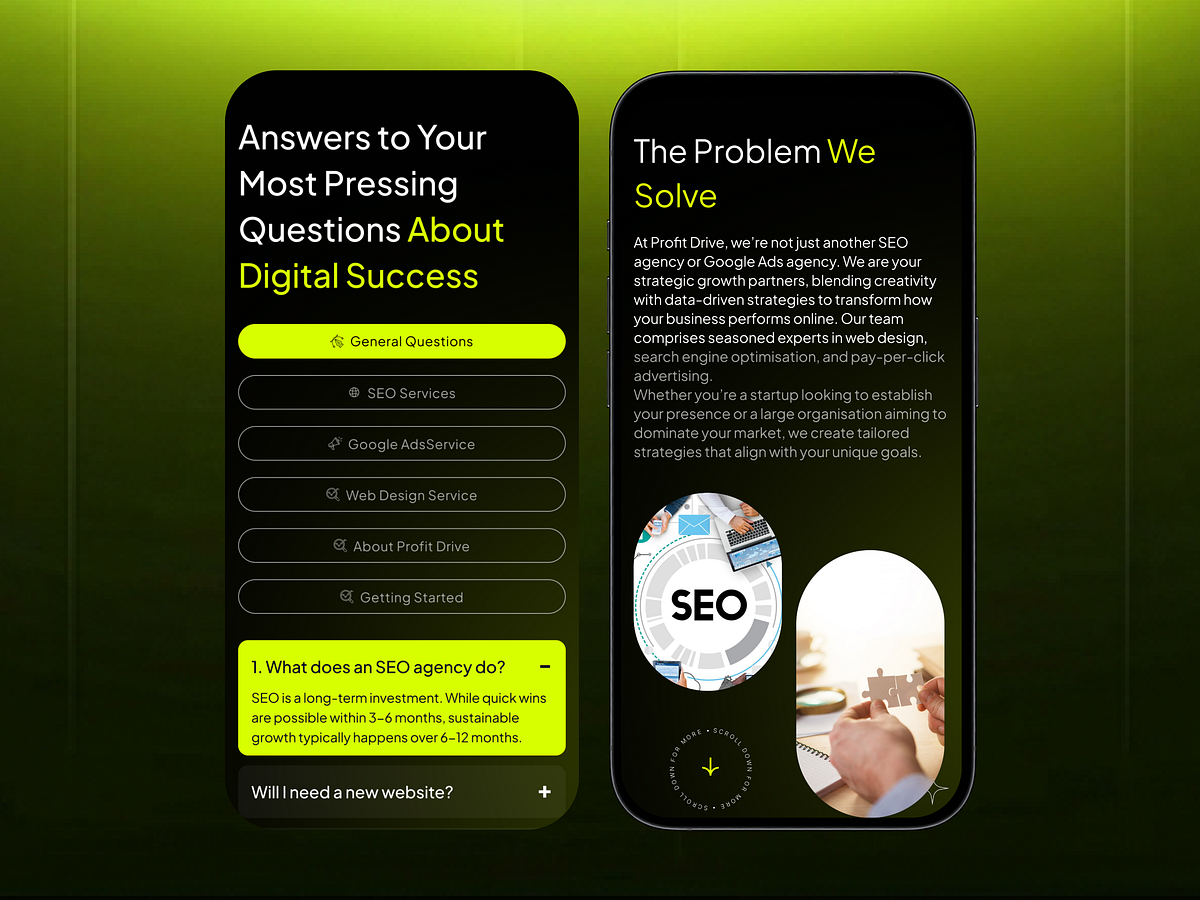 Rankenik - Digital Marketing Agency Mobile App UI Image 1